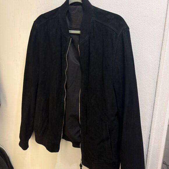 All Saints Suede Bomber - Picture 7 of 7